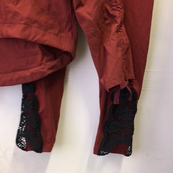 Nanette Lepore Play Swan Jacket Dress Me Up Legging Cinnamon 2 Piece Set - Picture 2 of 7